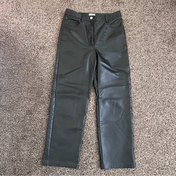 Aritzia Pants - Aritzia Black Leather-Style Pants